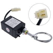 12V Elektromagnetinis XHQ-PT Vožtuvas Variklio Sustabdymo Solenoidas Elektrinis Droselio Reguliatorius