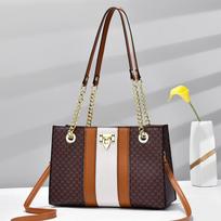 Luxury Brand Designer Women Handbag Fashionable New Chain Shoulder Bag Large Capacity Classic Tote Bag Retro Diagonal Cross Bag