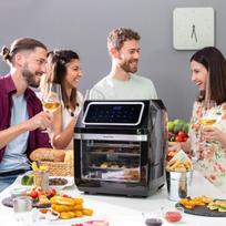 Oro gruzdintuvė InnovaGoods Fryinn Pro Max 12000 Juoda 1800 W 12 L