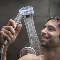 Ekologinis dušas su slėgio propeleriu ir valymo filtru Heliwer