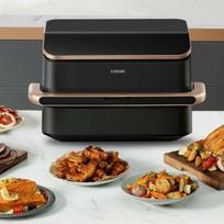 Oro gruzdintuvė Cosori Cosori Dual Basket Twinfry Chef Edition Juoda 10 L