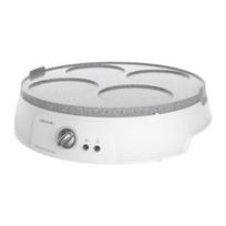 Lietinių blynų keptuvė Cecotec Fun Crepestone Twin 1200W Balta