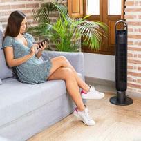 Bokštinis ventiliatorius Cecotec EnergySilence 9190 SkyLine Ionic Juoda 60 W