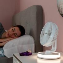 Įkraunamas stalinis ventiliatorius su LED FanLed InnovaGoods Ø6,6'' 4000 mA