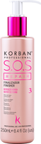 Korban  S.O.S Repair Finisher plaukų serumas procedūros užbaigimui, 250 ml.