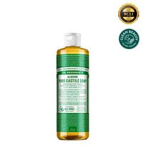 Dr. Bronner's grynas kastilijos muilas 475ml 10 rūšių, pasirinkite 1 Almonds 475ml