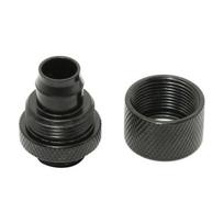 Alphacool žarnos jungtis 1/ 4" ant 13/ 10mm juoda