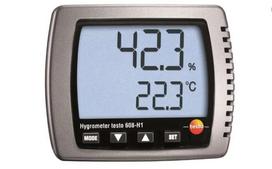 Drėgmės ir temperatūros matuoklis Testo 608-H1 su metrologine patikra