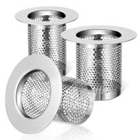 Tinklinis kriauklės filtras 304 nerūdijančio plieno grindų latako filtras Dušo plaukų surinktuvas Drenažo vamzdis 6.00X6.00X5.20CM