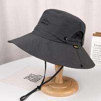 1 vnt. vandeniui atspari unisex alpinizmo kibiro kepurė, greitai džiūstanti su raišteliu, apsauganti nuo saulės, skirta žygiams, žvejybai, kepurė vyrams ir moterims one size