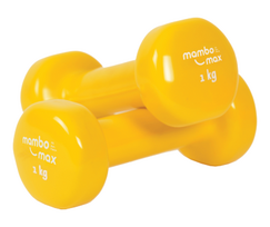 Viniliniai hanteliai Mambo Max Dumbbell 0,5–5 kg (Svoris: 1 kg)