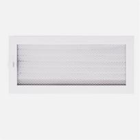 Grotelės židiniui HEARTH, baltos, 170 x 370 mm