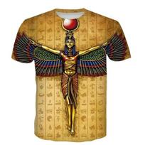 Senovės Horas Marškinėliai Egipto Dievas Egipto Akis 3D Spauda Vyriški Marškinėliai Trumpomis Rankovėmis Didelio Dydžio Harajuku Y2k Viršūnės Marškinėliai Vaikų Drabužiai S