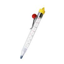 Cukraus termometras Kitchen Craft Kepimui uogienėms Cukrus Namų ūkio temperatūros įrankis Virtuvės Kepimo Neįkaistantis rankena balta