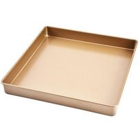 Ne keptuvė, kvadratinė kepimo forma pyragui, anglies plieno skarda, forma pyragui, picai, duonai, kepimo įrankiai, 11 colių beige