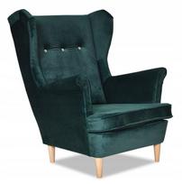 Fotelis ARI Scandinavian Family Furniture, žalias