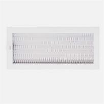 Grotelės židiniui HEARTH, baltos, 170 x 370 mm