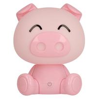 Naktinis šviestuvas MD86117 Piglet rožinės spalvos