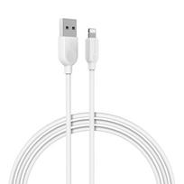 Borofone kabelis BX14 LinkJet – USB į Lightning – 2,4A 3 metras baltos spalvos