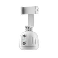 Telefono laikiklis su 360° veido sekimu P5 baltos spalvos