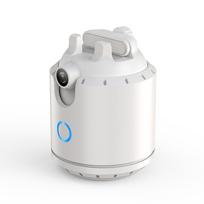 Telefono laikiklis su 360° veido sekimu P3 baltos spalvos