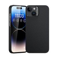 Benks Magnetic Armor Air Kevlar dėklas Metal Frame 600D Apple iPhone 15 Plus juodos spalvos