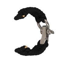 Universal nylon apyrankė 22mm design 1 juodos spalvos
