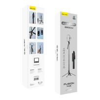 Blavec Asmenukių lazda Aluminium Fusion P08 tripod + nuotoliniu valdymu + 1 lamp 2,2 metres (SSFP08-TR1LB22) juodos spalvos