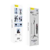 Blavec Asmenukių lazda Aluminium Fusion P09 tripod + nuotoliniu valdymu 1,8 metres (SSFP09-TRB18) juodos spalvos