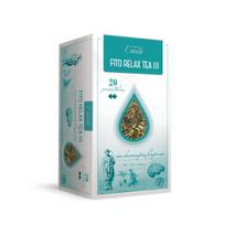 EMILI FITO RELAX III, arbata su kanapių lapais, 1,5g, 20 vnt.