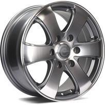 Ratlankis CARBONADO R16x7 6x130 ET 50 CB 84 (Anthracite Front Polished) (1400 KG kg)
