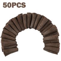 50 X skirtos hidroponinės sistemos auginimo kempinės, pradinės ankštys, šaknų auginimo kempinės kaiščiai