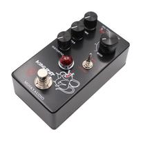 MOSKYo Fuzz Distortion Guitar Effect Pedal 4 Mode Switch & VolumeFilterDistortion Controls juoda
