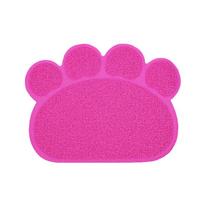 Pet Meal Mat Non-Slip Footprints Cat Litter Mat Cat Mats Cats Mats Pvc Cat Toilet Mats Pet Supplies ARI purple