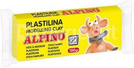 Plastilinas ALPINO 150g šv.geltonas