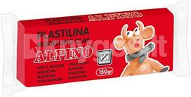 Plastilinas ALPINO 150g raudonas