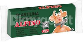 Plastilinas ALPINO 150g žalias