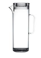 Merlon Tall Jug nedūžtantis plastikinis ąsotis su dangteliu, 1.7 L