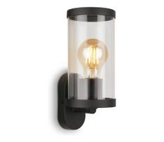 Briloner 3600-015 - Lauko sieninis šviestuvas KAIRO 1xE27/12W/230V IP44 juoda