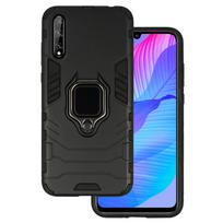 Ring Armor dėklas skirtas Huawei P Smart S juodos spalvos