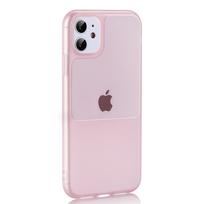 Tel Protect Window dėklas skirtas Apple iPhone 12 Pro Max rožinės spalvos