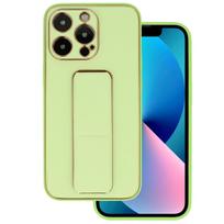 Tel Protect Leather Luxury Stand dėklas skirtas Apple iPhone 11 Pro mėtų spalvos