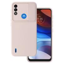 Camshield Soft dėklas skirtas Motorola Moto E7 Power/E7i Power Beige