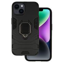 Ring Armor dėklas skirtas Apple iPhone 14 Plus juodos spalvos