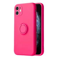 Vennus silikoninis Ring skirtas Apple iPhone 14 Plus rožinės spalvos