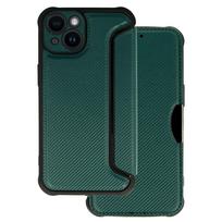 Razor Carbon Book dėklas skirtas Apple iPhone 14 Plus dark žalios spalvos