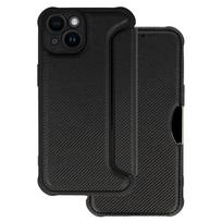 Razor Carbon Book dėklas skirtas Apple iPhone 14 Plus juodos spalvos