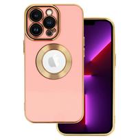 Beauty dėklas skirtas Apple iPhone 12 Pro Max rožinės spalvos