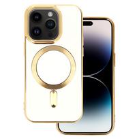 Beauty Magsafe dėklas skirtas Apple iPhone 13 Pro baltos spalvos
