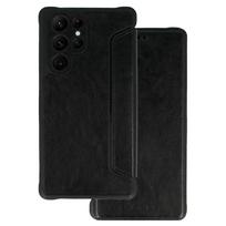 Razor Leather Book dėklas skirtas Xiaomi Redmi Note 12 5G/Poco X5 juodos spalvos